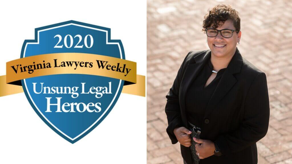 Liene Hawkins Wins Unsung Legal Hero Award